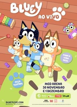 Bluey ao Vivo