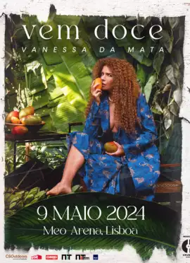 Cartaz de VANESSA DA MATA - VEM DOCE