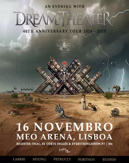 DREAM THEATER - 40TH ANNIVERSARY TOUR 2024-2025