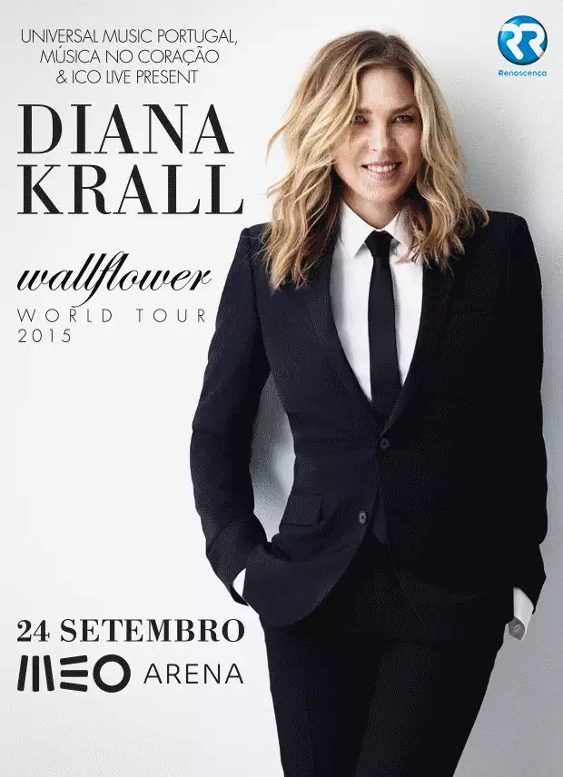 DIANA KRALL WALLFLOWER  WORLD TOUR 2015