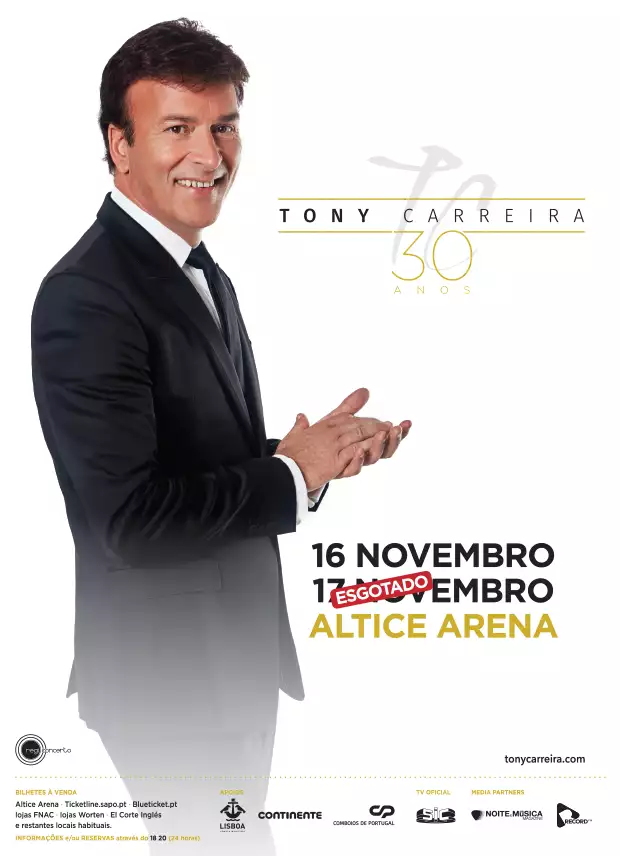 TONY CARREIRA 30 ANOS DE CANÇÕES