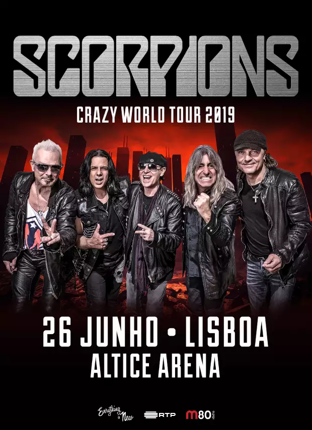 SCORPIONS CRAZY WORLD TOUR 2019
