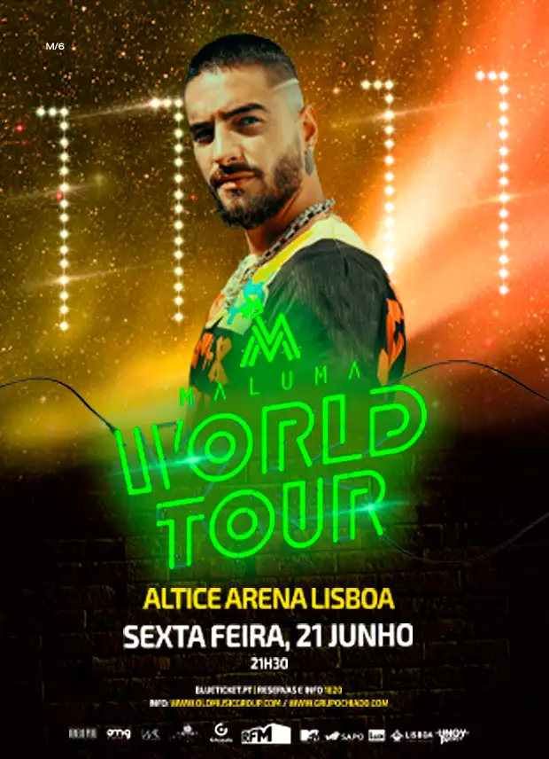 MALUMA 11 11 WORLD TOUR 2019 