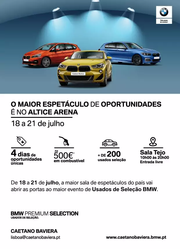 ESPETÁCULO DE OPORTUNIDADES BMW