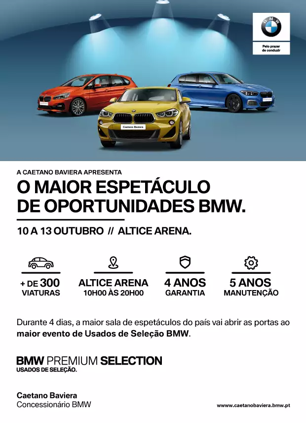 ESPETÁCULO DE  OPORTUNIDADES BMW
